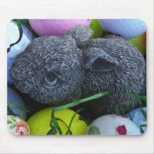 Mousepad Ovos da páscoa, bolas de golfe do coelho