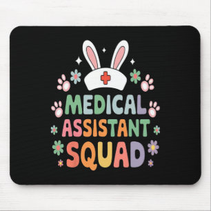 Mousepad Ovos de fantasia de coelhinho de montanha estampad