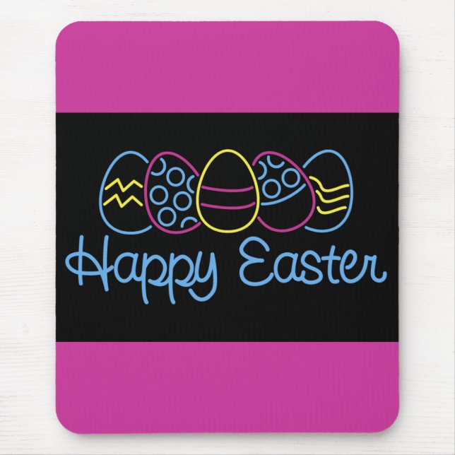 Mousepad Ovos de neon - (Frente)