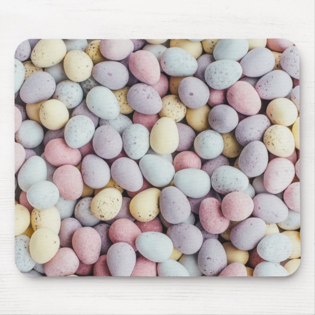 Mousepad Ovos de Páscoa de Chocolate (Frente)