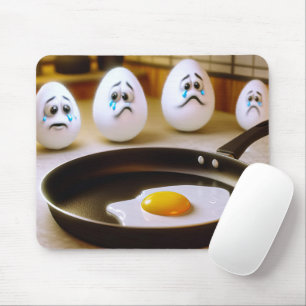 Mousepad Ovos Tristes Com Fry Pan