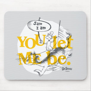 Mousepad Ovos Verdes e Pressão Você Me Deixa Estar