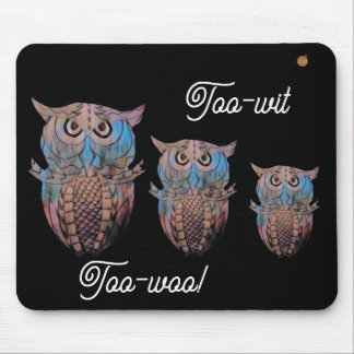 Mousepad Owl mouse-mat.