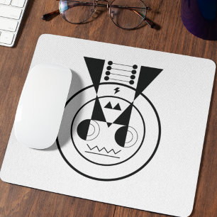 Mousepad Ox Zodiac - Ushi Geométrico Accessory
