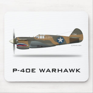 MOUSEPAD P-40E WARHAWK