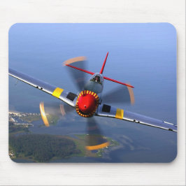 Mousepad P-51 Mustang WII - Avião-Combatente Americano