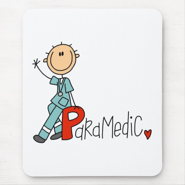 Mousepad P é de Paramédico (Frente)