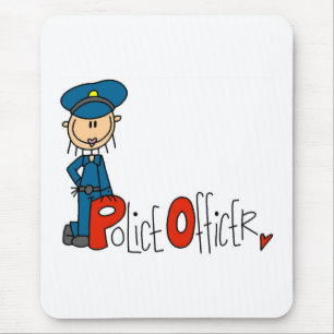 Mousepad P é para o agente da polícia