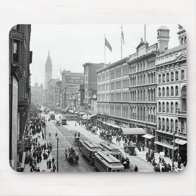 Mousepad Pa do St. Philadelphfia dos 1904 mercados. (Frente)