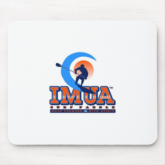 Mousepad Pá do surf de Imua - Havaí (Frente)