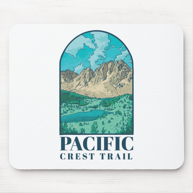 Mousepad Pacific Crest Trail Art (Frente)