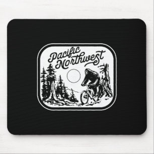 Mousepad Pacific Northwest Pé Grande Bicicleta de Montanha