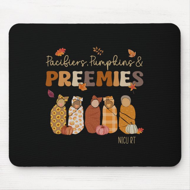 Mousepad Pacificadores Pumpkins Preemies Nicu Rt Call Obrig (Frente)