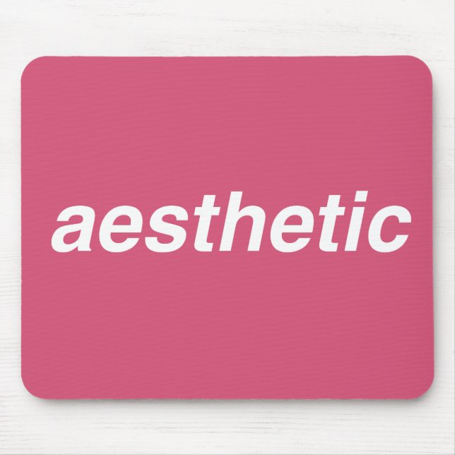 Mousepad Pad de computação estética (Frente)