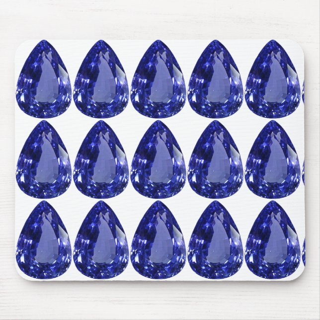 Mousepad Pad de Mouse Azul Sapphire (Frente)