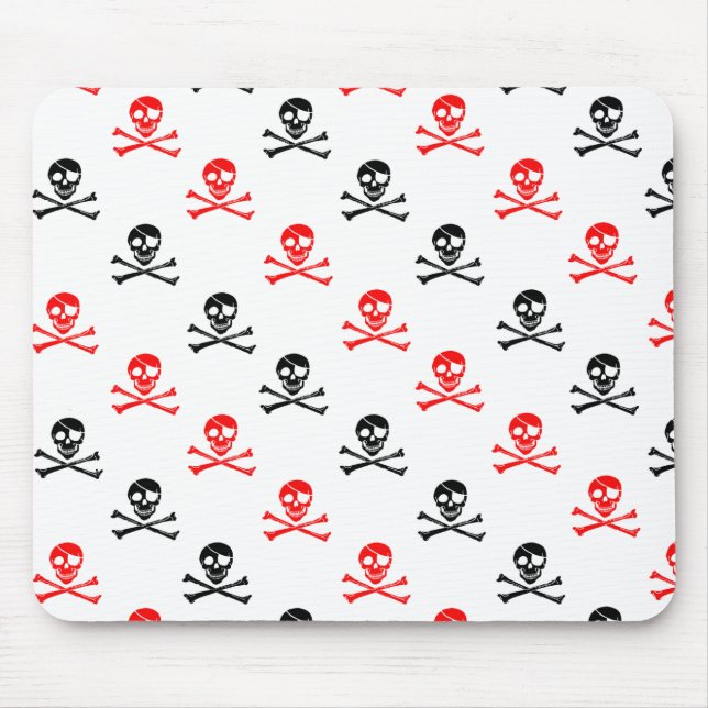 Mousepad Pad de Mouse Bones Cruzados (Frente)