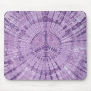 Mousepad Pad de Mouse com Sinal de Paz Roxo
