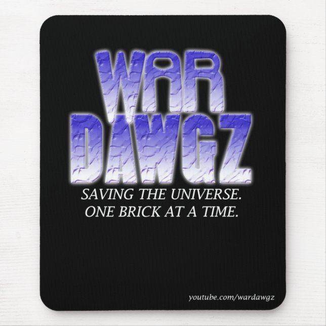 Mousepad Pad de Mouse Dawgz Guerra (Frente)
