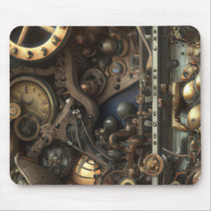 Mousepad Pad de Mouse de Arte Steampunk