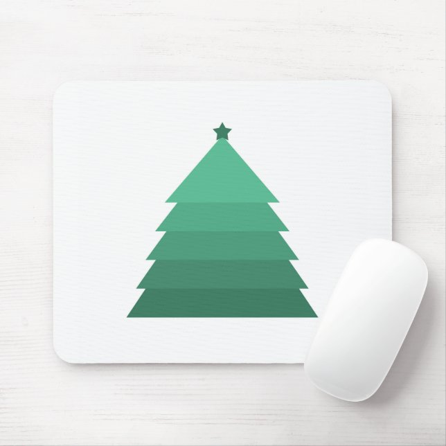 Mousepad Pad de Mouse de Árvore de Natal (Com mouse)