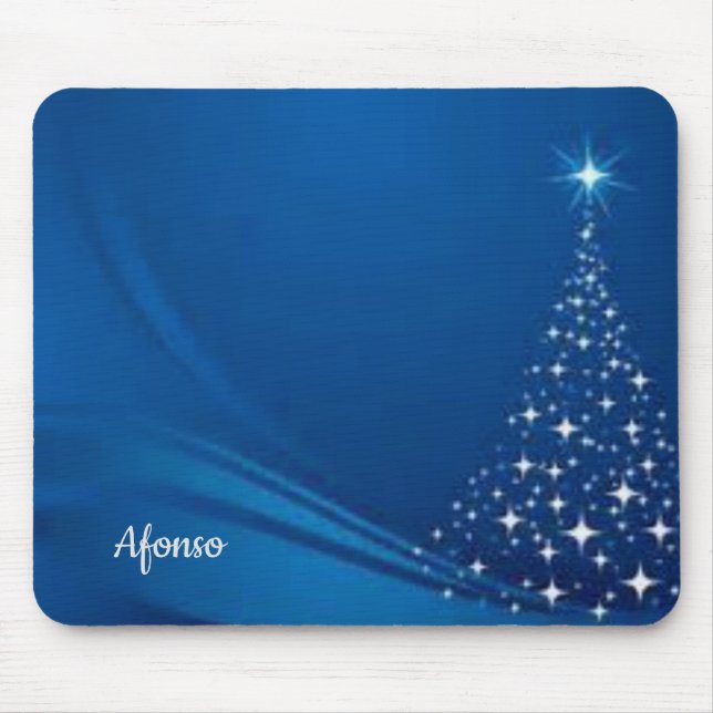 Mousepad Pad de Mouse de Árvore de Natal (Frente)