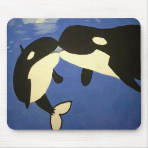 Mousepad Pad de Mouse de Baleias