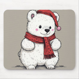 Mousepad Pad de Mouse de Bear de Natal