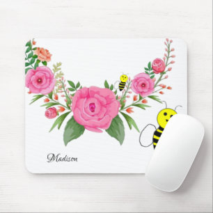 Mousepad Pad de Mouse de Bumblebee Floral!