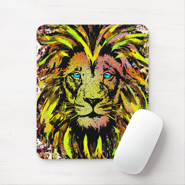 Mousepad Pad De Mouse De Cabeça Amarela - Pasta De Mouse De (Com mouse)