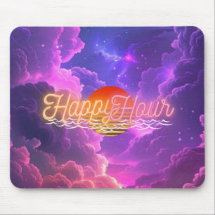 Mousepad Pad de Mouse de Hora Feliz
