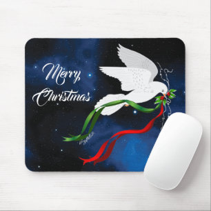 Mousepad Pad de Mouse de Natal de Doença Branca