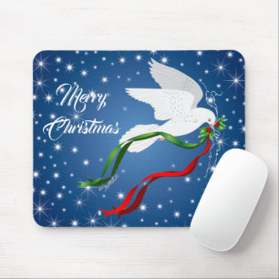 Mousepad Pad de Mouse de Natal de Doença Branca