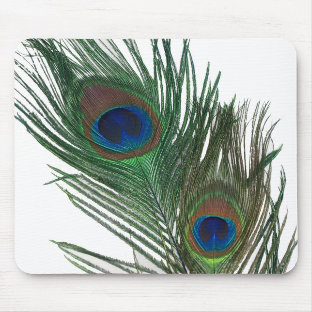 Mousepad Pad de Mouse de Pena Branca e Bonita (Frente)