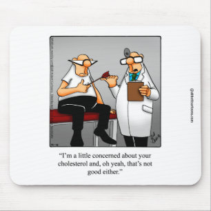 Mousepad "Pad de Mouse Engraçado de Humor Médico