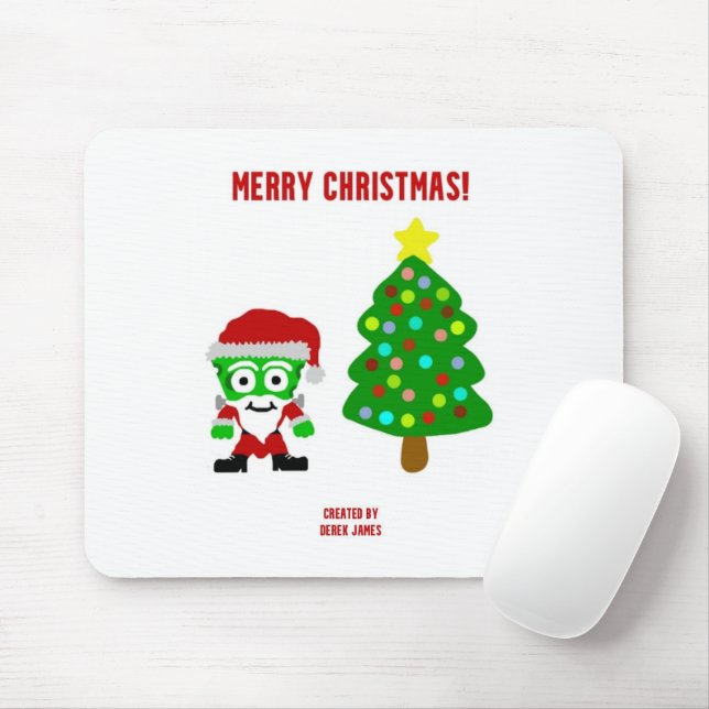 Mousepad Pad de Mouse FrankenCheese de Natal (Com mouse)