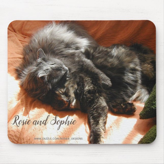 Mousepad Pad de Mouse Gatos Cortes (Frente)