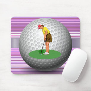 Mousepad Pad de Mouse Golfe Ball Stripe! Pad do mouse