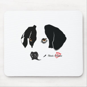 Mousepad Pad de Mouse Marrom