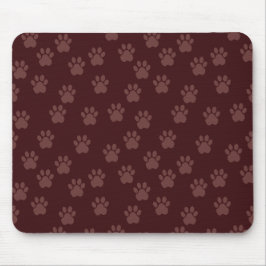 Mousepad Pad de Mouse Padrão de Pata de Cachorro