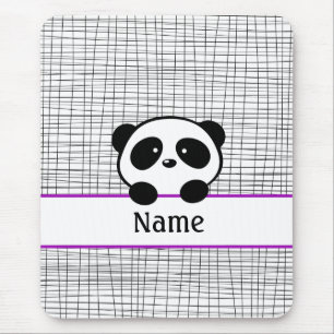 Mousepad Pad de Mouse Panda Puro Personalizado