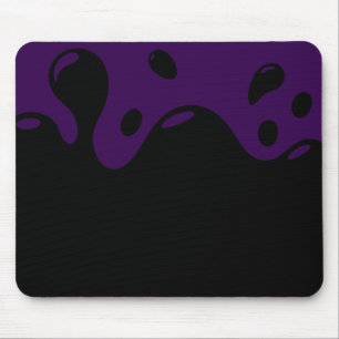 Mousepad Pad de mouse roxo e preto