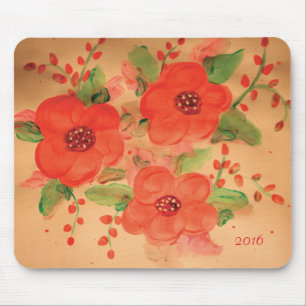 Mousepad Pad de Mouse Vermelho Bella