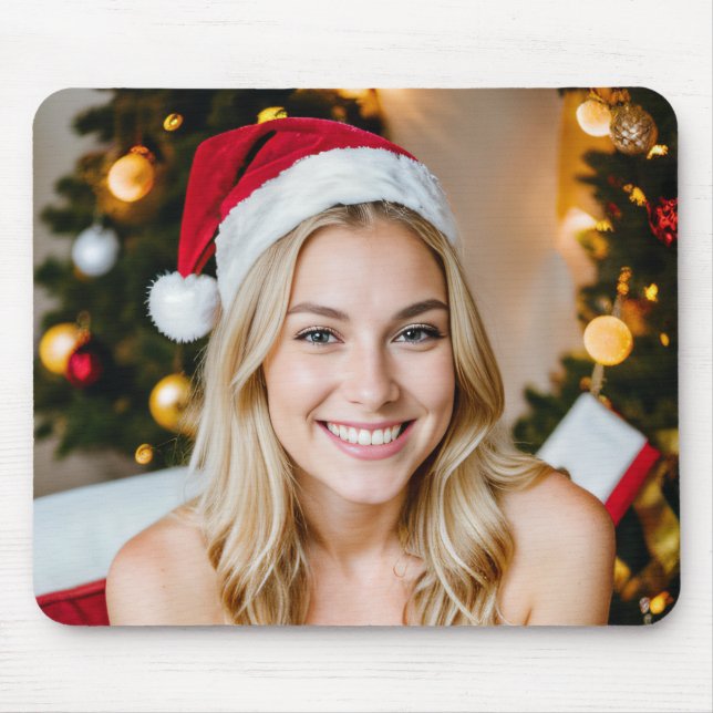 Mousepad Pad de Rato de Natal (Frente)