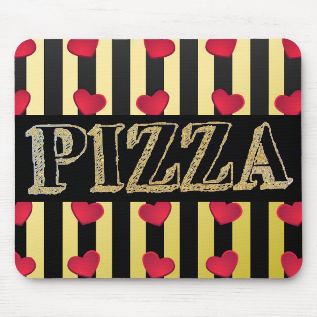 Mousepad Pad de Rato de Pizza (Frente)