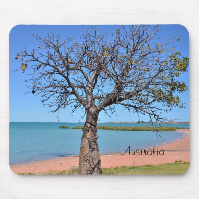 Mousepad Pad de Rato de Praia Australiano (Frente)