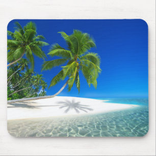 Mousepad Pad de rato de praia tropical