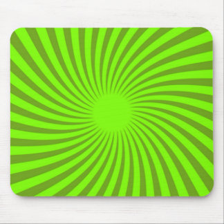 Mousepad Pad de Rato Espiral Verde