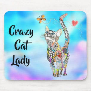 Mousepad Pad de Rato Louco, Bonito e Colorido