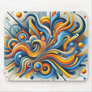 Mousepad Pad do mouse Abstrato vibrante