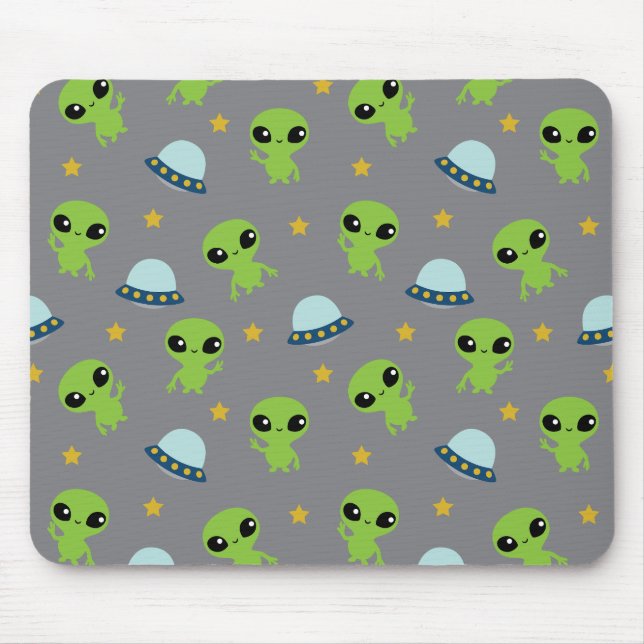 Mousepad Pad do mouse aliens (Frente)